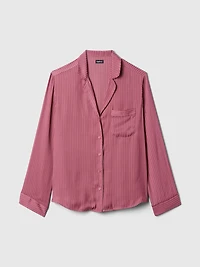 Satin PJ Shirt
