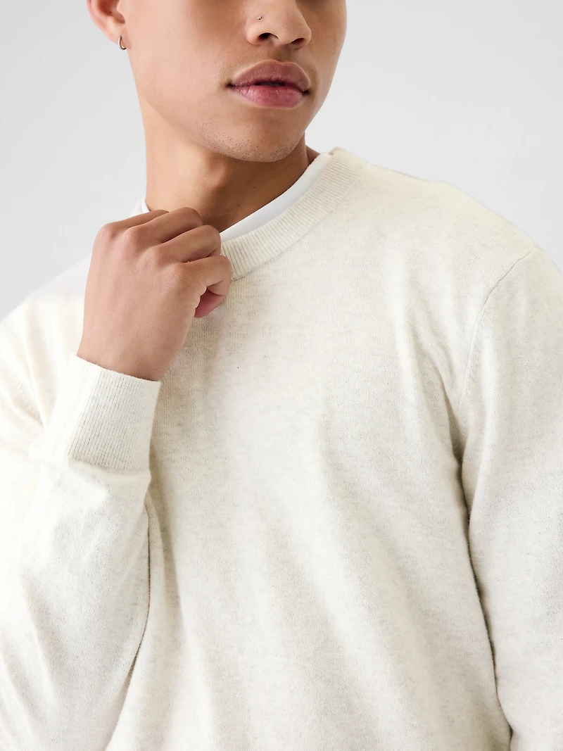 CashSoft Crewneck Sweater