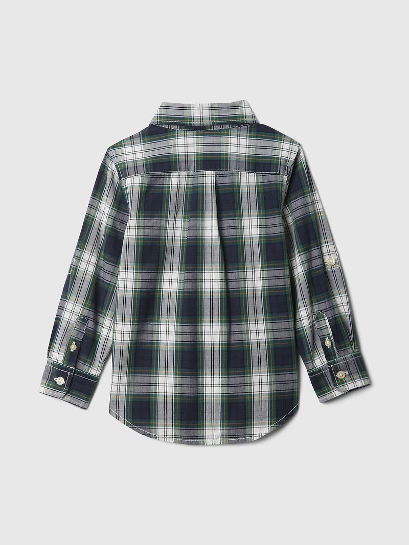 Baby & Toddler Organic Cotton Poplin Shirt