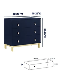 babyGap Legacy Pulls 3 Drawer Dresser