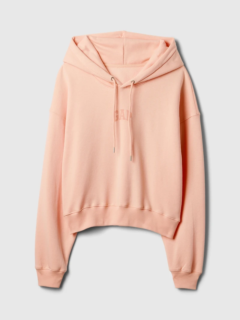 VintageSoft Crop Hoodie