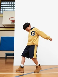 Kids VintageSoft Varsity Hoodie