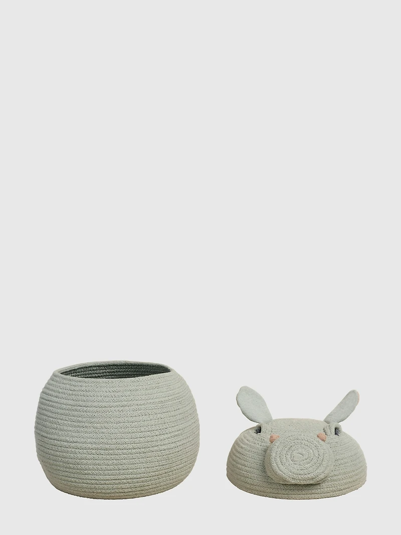 Lorena Canals Storage Basket Henry The Hippo