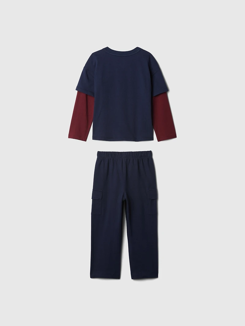 Baby & Toddler Mix Match Cargo Outfit Set