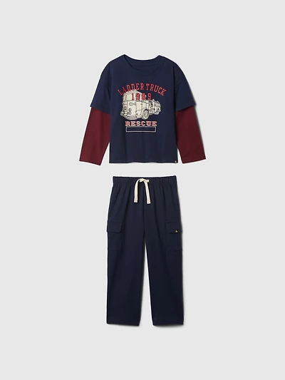 Baby & Toddler Mix Match Cargo Outfit Set