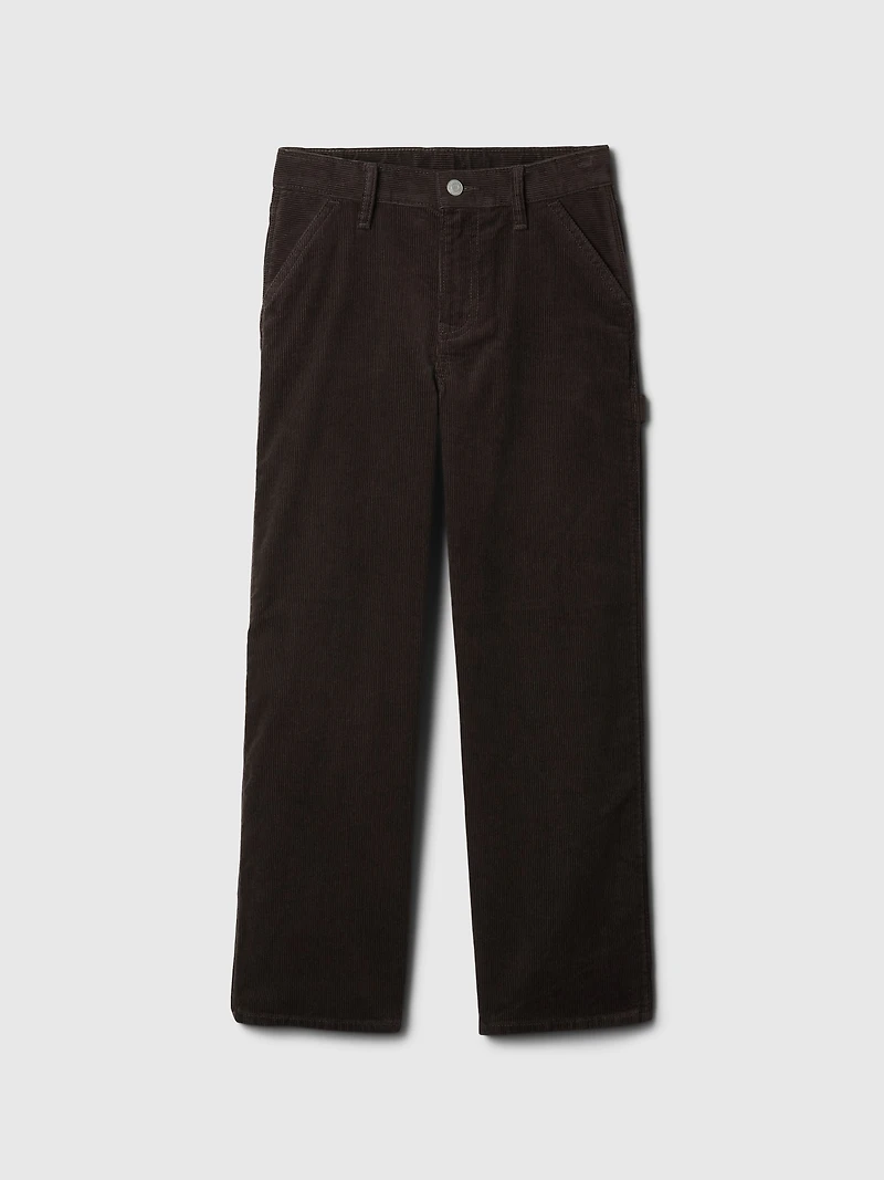 Kids Baggy Corduroy Carpenter Pants