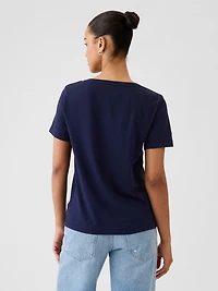 Organic Cotton VintageSoft V-Neck T-Shirt