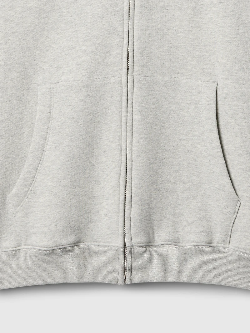 Adult VintageSoft Relaxed Zip Hoodie