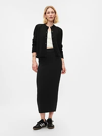 CashSoft Crop Cardigan