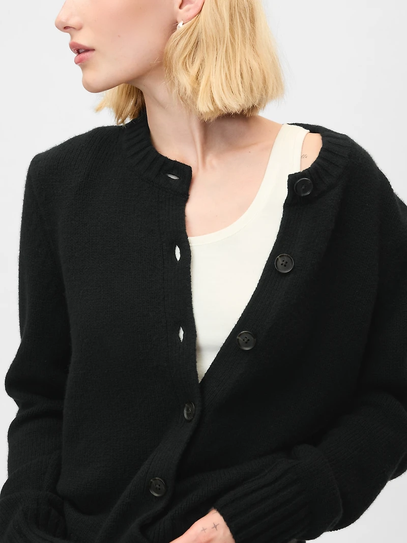 CashSoft Crop Cardigan