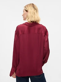 Satin Relaxed Shirt