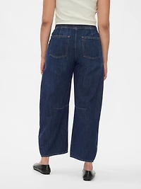 Mid Rise Easy Horseshoe Jeans