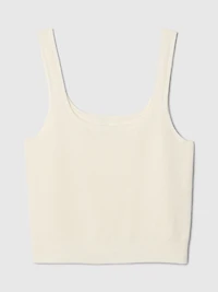CashSoft Waffle Crop PJ Tank Top