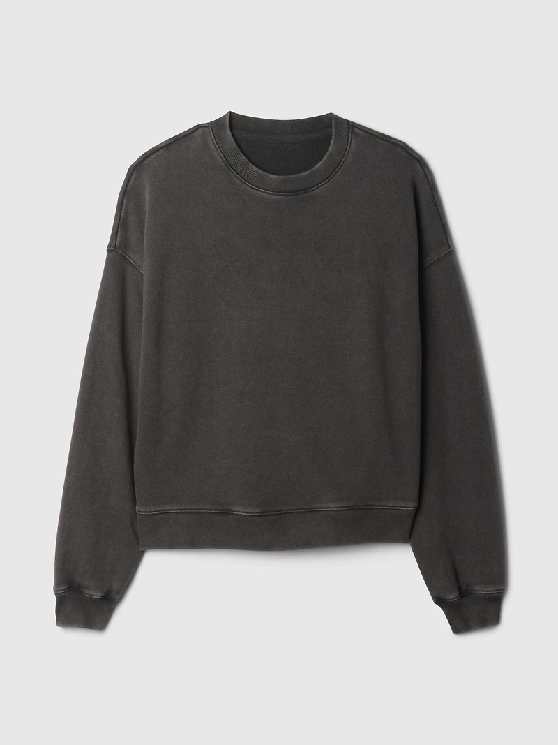 French Terry Wedge Sweatshirt