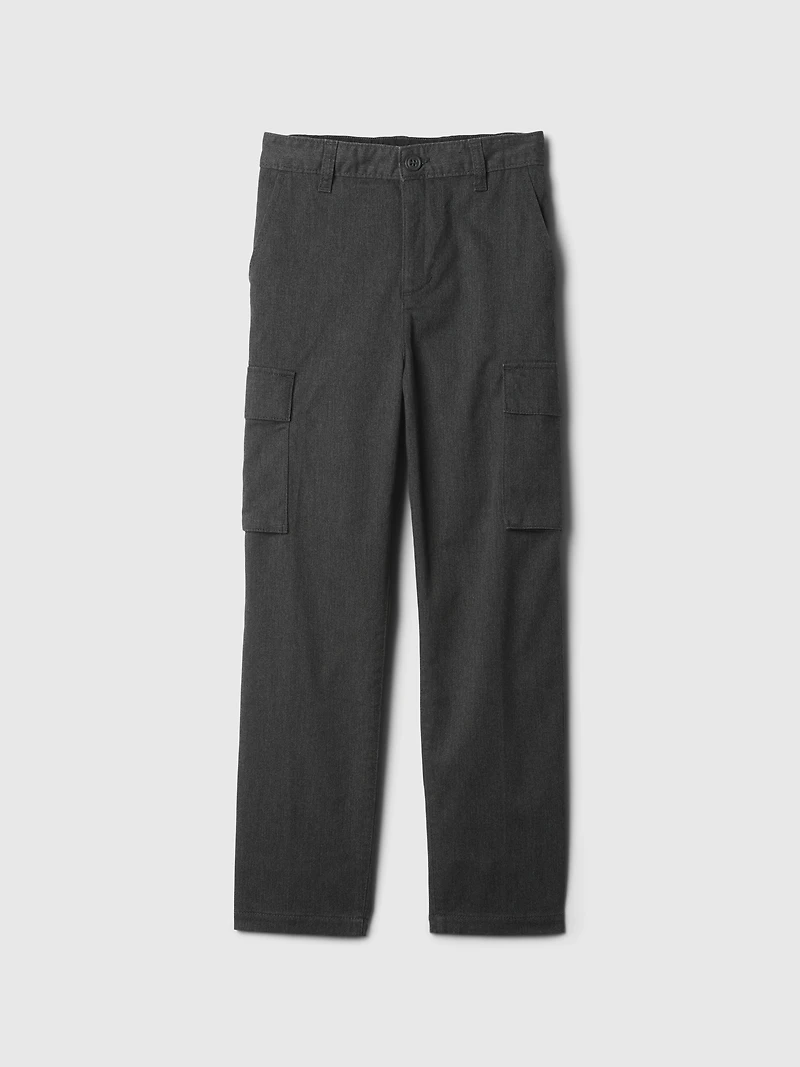 Kids Twill Cargo Pants