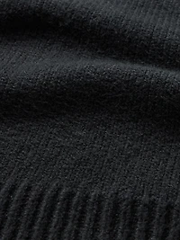 CashSoft Cropped High V-Neck Sweater