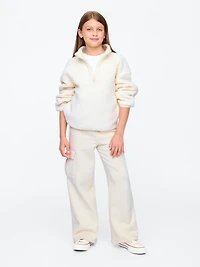 Kids Sherpa Half-Zip Pullover