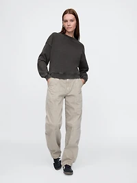 French Terry Wedge Sweatshirt