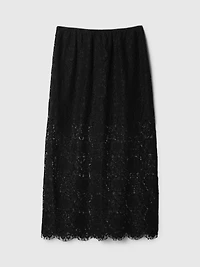 Lace Midi Skirt