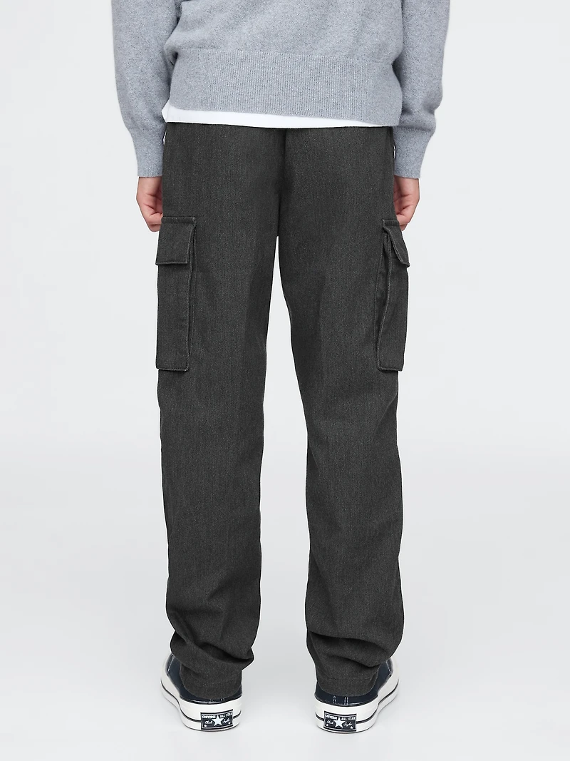 Kids Twill Cargo Pants