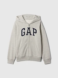 Kids Vintage Soft Logo Zip Hoodie