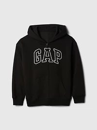Kids Vintage Soft Logo Zip Hoodie