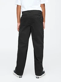 Kids Lined Modern Loose Khakis