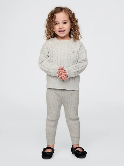 Baby & Toddler CashSoft Rib Sweater Leggings