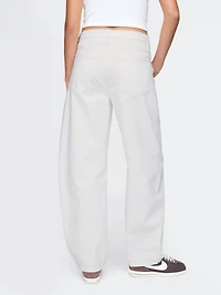 High Rise Barrel Carpenter Jeans