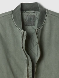 Oversized Bomber Jacket