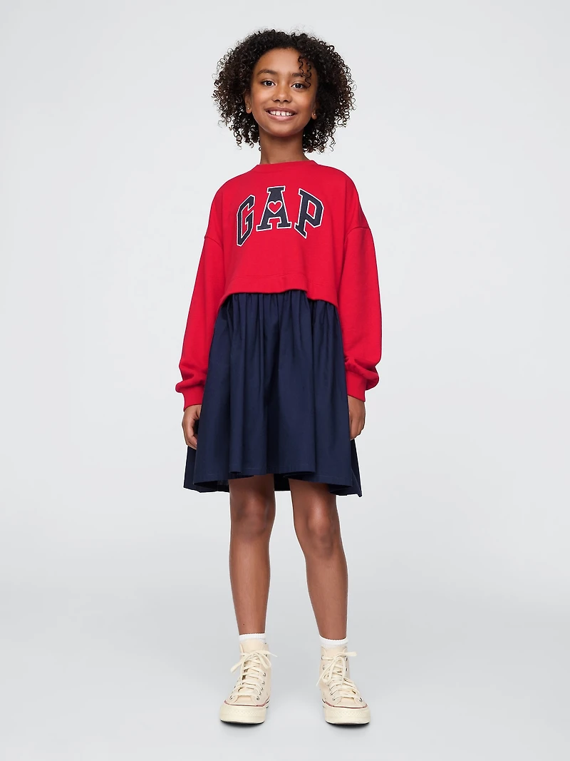 Kids 2-in-1 VintageSoft Sweatshirt Dress