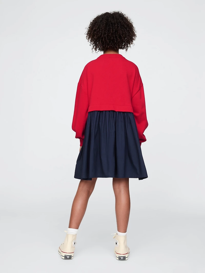Kids 2-in-1 VintageSoft Sweatshirt Dress