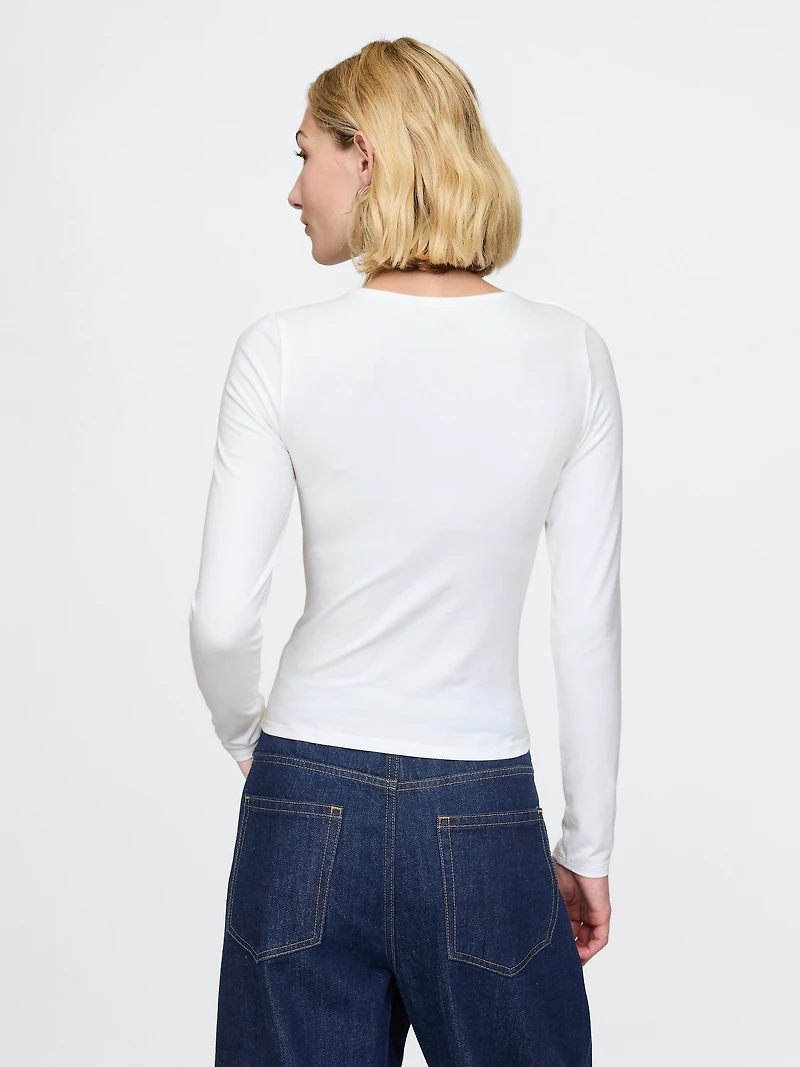 Modern Compact Jersey Crop T-Shirt