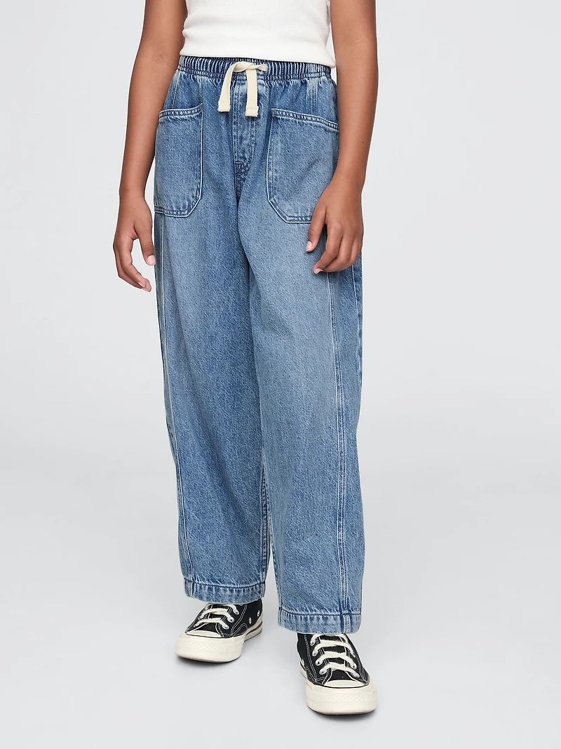 Kids High Rise Ultrasoft Easy Horseshoe Jeans