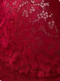 Lace Unlined Semi-Demi Bra