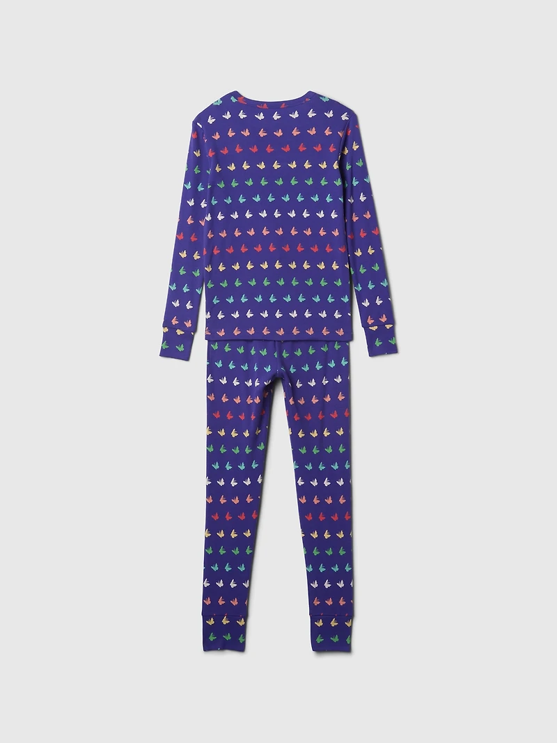 Kids Organic Brushed Cotton PJ Set