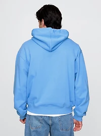 Heavyweight Embroidered Arch Logo Hoodie