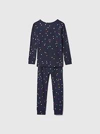 Baby & Toddler Organic Brushed Cotton Holiday PJ Set