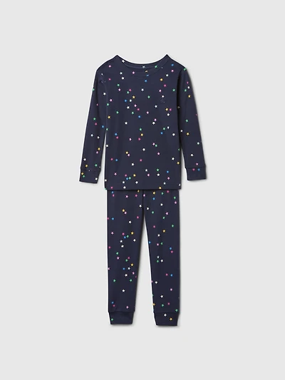 Baby & Toddler Organic Brushed Cotton Holiday PJ Set