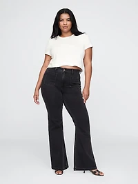 Curvy High Rise '70s Flare Jeans