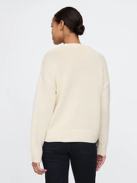 100% Cotton Relaxed Sweater