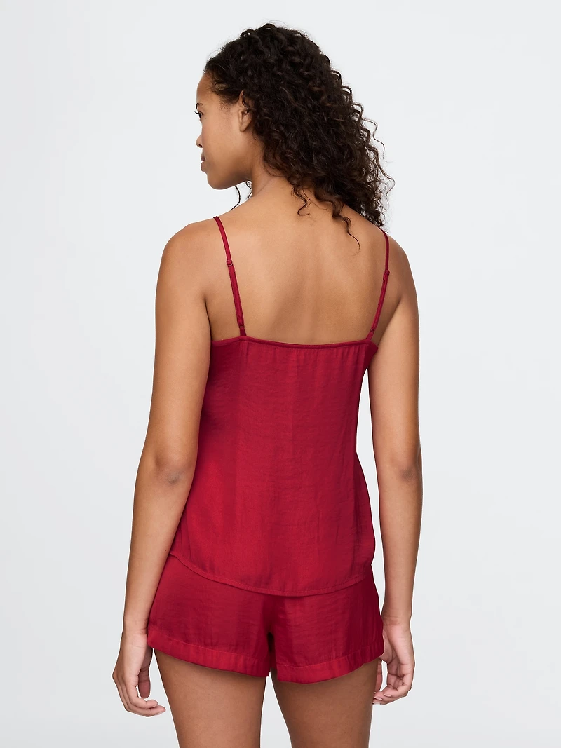 Satin PJ Cami