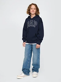 Kids Vintage Soft Logo Zip Hoodie