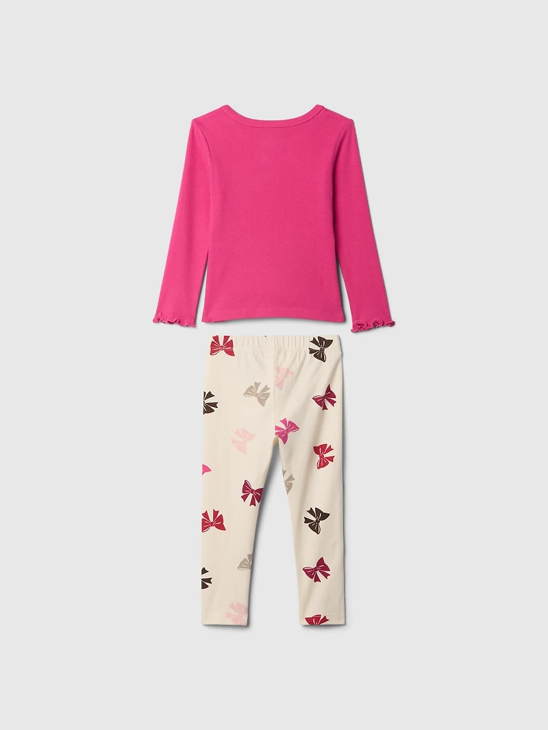 Baby & Toddler Mix Match Bow Outfit Set