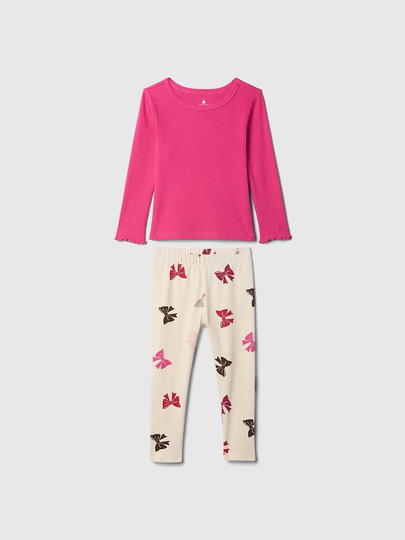 Baby & Toddler Mix Match Bow Outfit Set