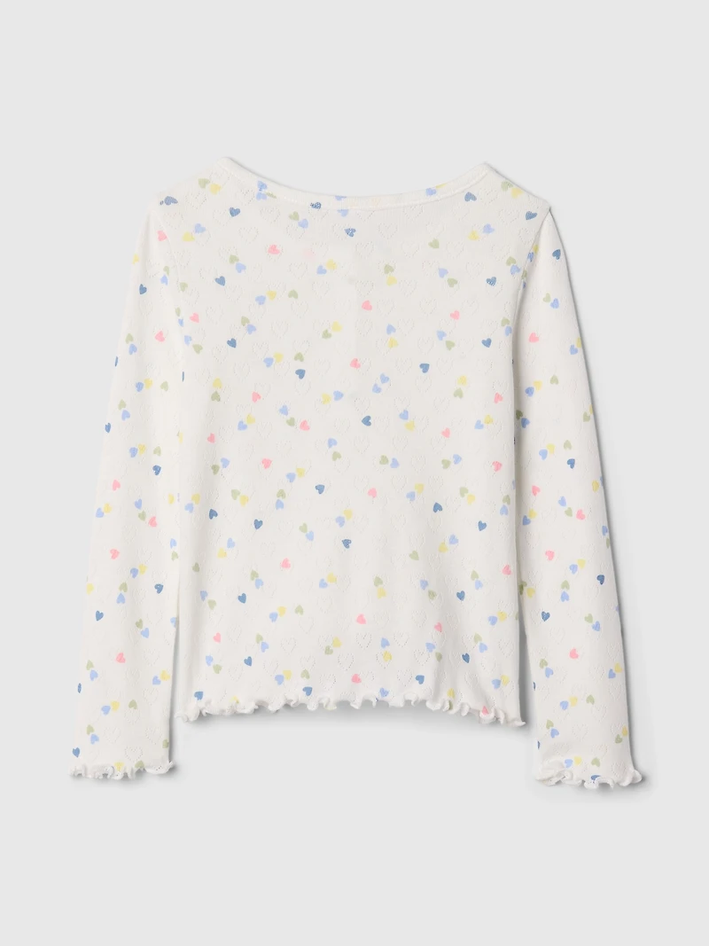 Baby & Toddler Pointelle Henley Shirt
