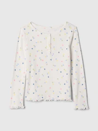 Baby & Toddler Pointelle Henley Shirt