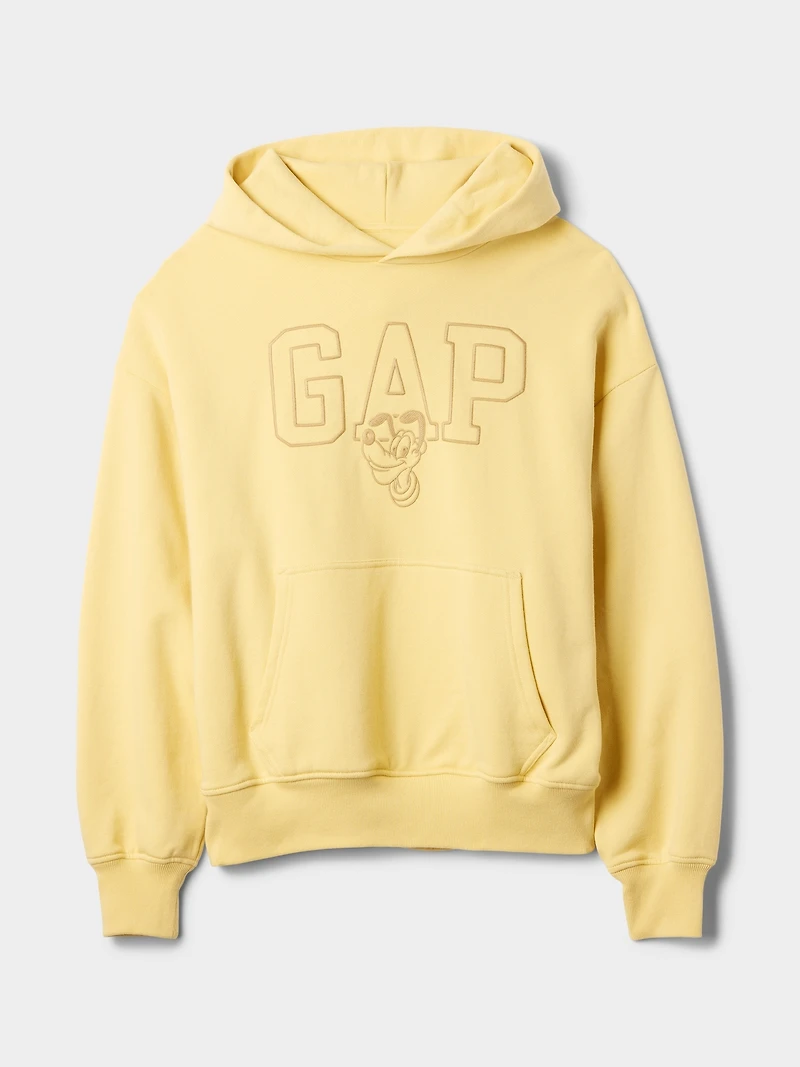 Gap × Disney Adult Oversized Logo Hoodie