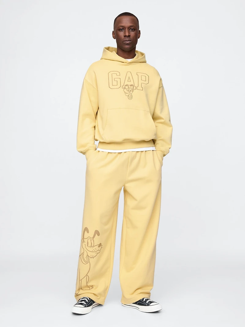 Gap × Disney Adult Oversized Logo Hoodie