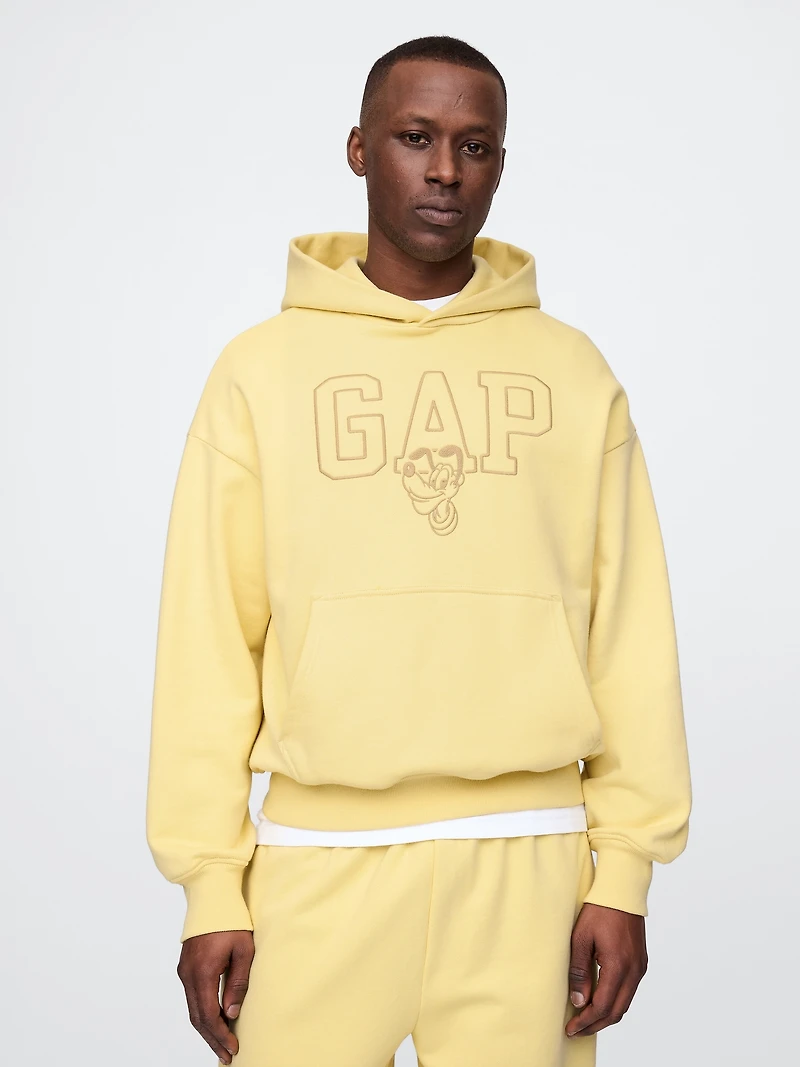 Gap × Disney Adult Oversized Logo Hoodie